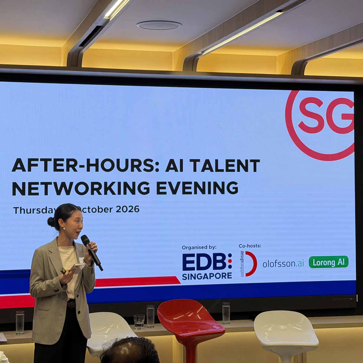 After-hours EDB Singapore Event
