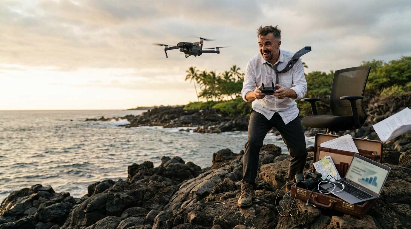 Flying drone!