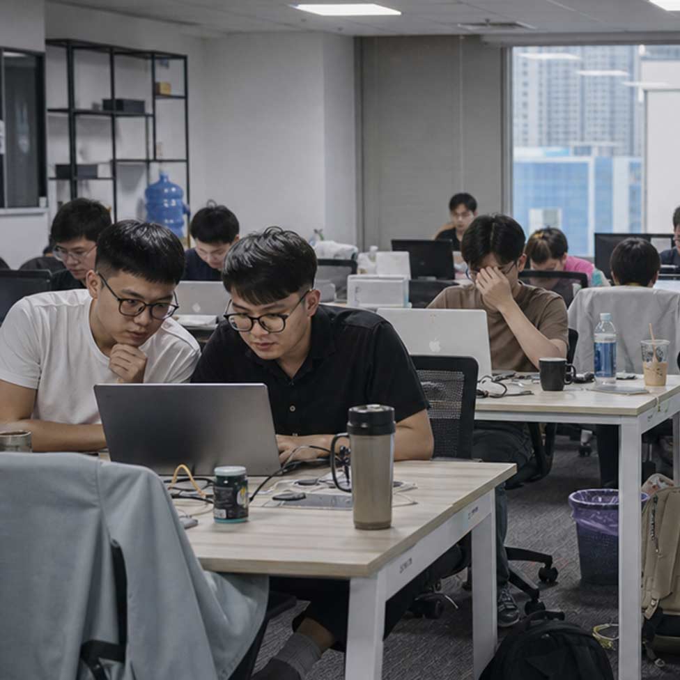 Office in Saigon.